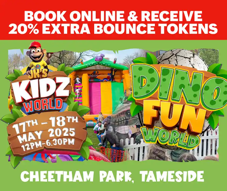 🦖🎉 Dino Fun World - Cheetham Park 🎉🦕